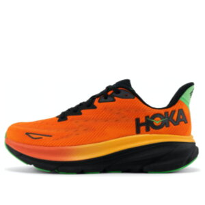 HOKA ONE ONE �z�J�I�l�I�l �����Y �X�j�[�J�[ �yHOKA ONE ONE Clifton 9 'Flame Vibrant Orange' 1127895-FVOR�z �T�C�Y US_9(27.0cm)