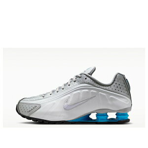 Nike �i�C�L �����Y �X�j�[�J�[ �yNike Shox R4 'Metallic Silver White Blue Lagoon' HQ1988-005�z �T�C�Y US_12.5(30.5cm)