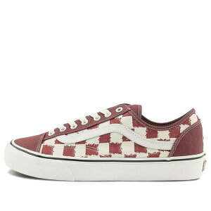 Vans �o���Y �����Y �X�j�[�J�[ �yVans Style 36 Decon VR3 SF 'Check Red White' VN0007R2ZHG�z �T�C�Y US_6(24.0cm)