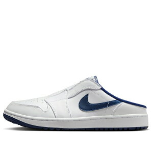 Jordan �W���[�_�� �����Y �X�j�[�J�[ �yAir Jordan 1 Mule Golf 'White Midnight Navy' FJ1214-103�z �T�C�Y US_M_4