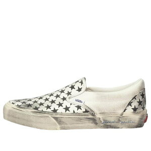 Vans �o���Y �����Y �X�j�[�J�[ �yVans Bianca Chandn x Classic Slip-On VLT LX 'Stressed Black' VN0A3QXYBA21�z �T�C�Y US_10(28.0cm)