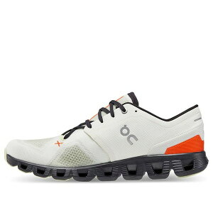 On Running I jO Y Xj[J[ Ivory/Flame yOn Running Cloud X 3 'Ivory Flame' 60.98699z TCY US_11(29.0cm)