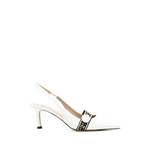 �k���� ���F���g�D�[�m ���f�B�[�X �p���v�X �V���[�Y Strap pumps White