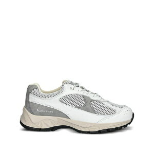 �t�B�����O�s�[�X ���f�B�[�X �X�j�[�J�[ �V���[�Y Oryon mesh-panel leather sneakers Grey
