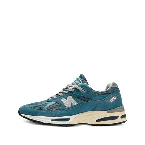 �j���[�o�����X �����Y �X�j�[�J�[ �V���[�Y 991v2 made in uk sneakers Blue