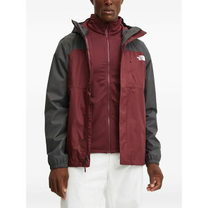�m�[�X�t�F�C�X �����Y �W���P�b�g���u���]�� �A�E�^�[ Quest triclimate hooded performance jacket Red