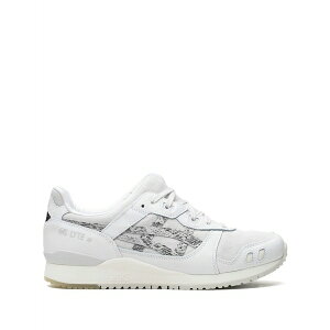 �A�V�b�N�X �����Y �X�j�[�J�[ �V���[�Y Atmos x gel-lyte 3 og white python sneakers White