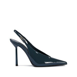 �� �V�� ���f�B�[�X �p���v�X �V���[�Y 100mm clivage slingback crystal-embellished pumps Black