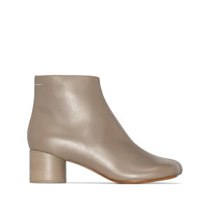 �}���^���}���W�F�� ���f�B�[�X �u�[�c �V���[�Y Anatomical 45mm square-toe ankle boots Grey