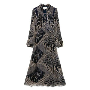�o�b�V�� ���f�B�[�X �����s�[�X �g�b�v�X Antal maxi dress Blue