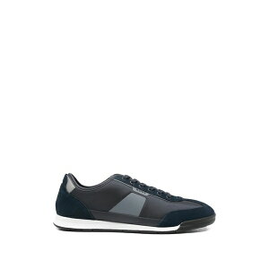 �{�X �����Y �X�j�[�J�[ �V���[�Y Panelled sneakers Blue