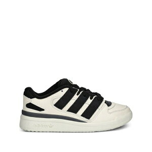 �A�f�B�_�X �����Y �X�j�[�J�[ �V���[�Y Three-stripes leather trainers White