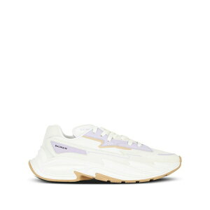�o���}�� ���f�B�[�X �X�j�[�J�[ �V���[�Y B-dr4g0n panelled lace-up sneakers Neutrals