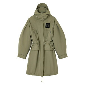 �K�j�[ ���f�B�[�X �R�[�g �A�E�^�[ Ripstop parka coat Green