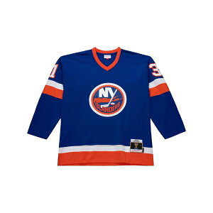 �~�b�`�F��&�l�X �����Y T�V���c �g�b�v�X Power play nhl new york islanders 1982-83 billy smith jersey Blue
