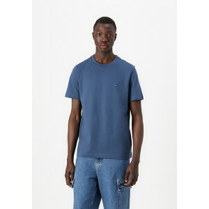 g~[ qtBK[ Y T_ V[Y ESS SEASONAL REG FIT SOLID TEE - Basic T-shirt - aegean sea