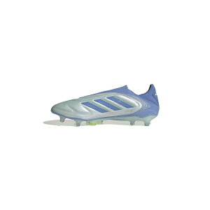 AfB_X Y u[c V[Y COPA PURE 3 ELITE LACELESS FIRM GROUND - Moulded stud football boots - halo blue blue fusion lucid lemon