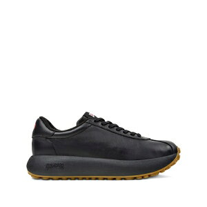 �J���y�[�� ���f�B�[�X �X�j�[�J�[ �V���[�Y Leather pelotas trainers Black