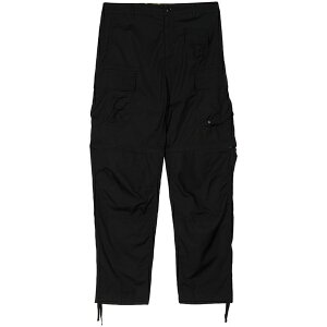 �A���t�@�C���_�X�g���[�Y �����Y �J�W���A���p���c �{�g���X Straight-leg detachable trousers Black