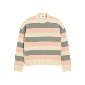 �A�~ �����Y �j�b�g&�Z�[�^�[ �A�E�^�[ Striped crew-neck sweater Neutrals