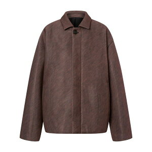 �t�B���\�t�B�[�f�������]�Z���t�B�[�j ���f�B�[�X �R�[�g �A�E�^�[ M??lange-effect coat Brown