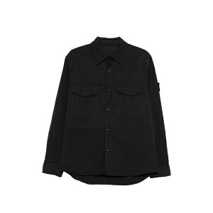 �X�g�[���A�C�����h �����Y �V���c �g�b�v�X Flap pocket shirt Blue