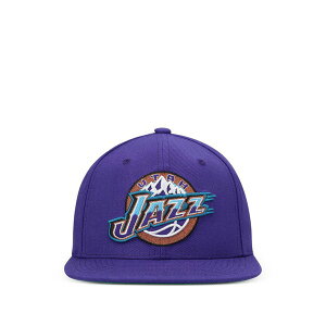 �~�b�`�F��&�l�X �����Y �X�q �A�N�Z�T���[ Jazz hardwood classics embroidered flat cap Purple