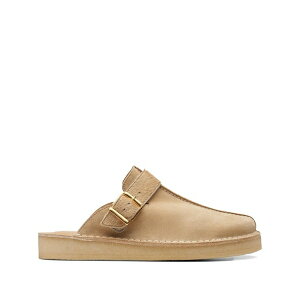 �N���[�N�X �����Y �T���_�� �V���[�Y Trek taupe interest mules Neutrals