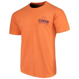 イメージワン メンズ Tシャツ トップス Clemson Tigers Comfort Colors Campus Icon TShirt Orange