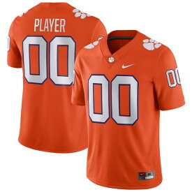 ナイキ メンズ ユニフォーム トップス Clemson Tigers Nike PickAPlayer NIL Replica Football Jersey Orange