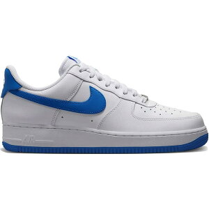 Nike �i�C�L �����Y �X�j�[�J�[ �yNike Air Force 1 Low Flyease White Hyper Royal�z �T�C�Y US_6(24.0cm) White/Hyper Royal/White
