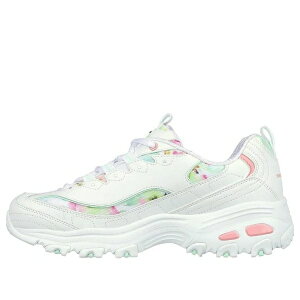 Skechers XPb`[Y fB[X Xj[J[ White/Multi-Color y(WMNS) Skechers D'Lites Blooming Fields Sneakers 'White Multi' 149794-WMLTz TCY US_7.5(24.5cm)