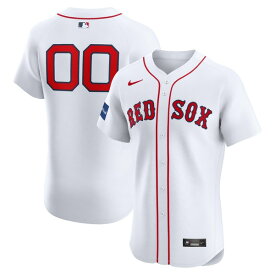 ナイキ メンズ ユニフォーム トップス Boston Red Sox Nike Home Elite PickAPlayer Retired Roster Patch Jersey White