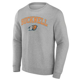 ファナティクス メンズ パーカー・スウェットシャツ アウター Bucknell Bison Fanatics Branded Campus Sweatshirt Gray