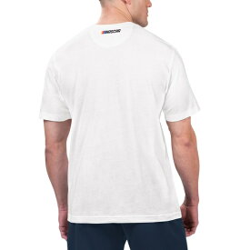 スターター メンズ Tシャツ トップス Chase Elliott Starter Extreme Lineman Graphic TShirt White