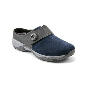 C[W[Xsbg fB[X T_ V[Y Women's Edline Closed Toe Slip-On Casual Mules Navy Suede