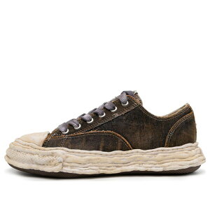 Maison MIHARA YASUHIRO �~�n�����X�q�� �����Y �X�j�[�J�[ �yMaison MIHARA YASUHIRO Peterson Washed Denim 'Black' A13FW714-BLACK�z �T�C�Y US_11(29.0cm)