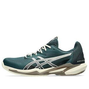 ASICS �A�V�b�N�X �����Y �X�j�[�J�[ �yASICS Solution Speed FF 3 'Saxon Green Birch' 1041A438-300�z �T�C�Y US_M_13