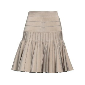 【送料無料】 バルマン レディース スカート ボトムス Mini skirts Light brown