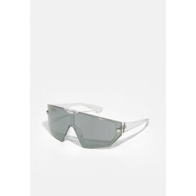ヴェルサーチ レディース サングラス＆アイウェア アクセサリー UNISEX - Sunglasses - crystal / grey mirror black