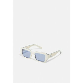 カルバンクライン メンズ サングラス・アイウェア アクセサリー UNISEX - Sunglasses - white