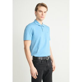 ボス メンズ Tシャツ トップス Polo shirt - open blue