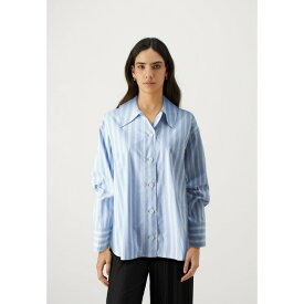 リバティーン リバティーン レディース シャツ トップス MERCY - Button-down blouse - blue