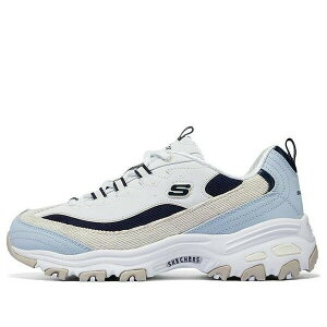 Skechers XPb`[Y fB[X Xj[J[ White/Blue/Black y(WMNS) Skechers D'Lites Varsity Spirit Shoes 'White Blue Black' 896276-BLMTz TCY US_7.5(24.5cm)