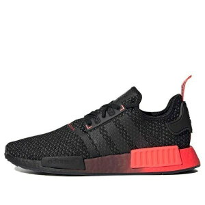 adidas �A�f�B�_�X �����Y �X�j�[�J�[ �yadidas NMD_R1 Knit 'Black Signal Pink' FV1738�z �T�C�Y US_7.5(25.5cm)