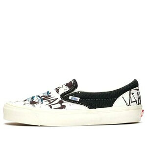 Vans �o���Y �����Y �X�j�[�J�[ �yVans Ralph Steadman x OG Classic Slip-On LX 'Blue Tuna' VN0A45JKVQM�z �T�C�Y US_9.5(27.5cm)