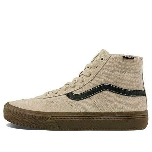 Vans �o���Y �����Y �X�j�[�J�[ �yVans Crockett High Pro Light Brown VN0A4UW22LH�z �T�C�Y US_9(27.0cm)