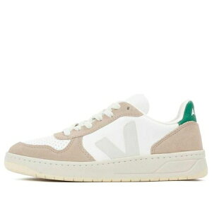 VEJA ���F�W�� �����Y �X�j�[�J�[ �yVeja V-10 Chromfree Low-Top Sneakers 'White Beige Green' VX0502961�z �T�C�Y US_M_N/A