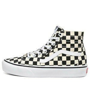 Vans �o���Y �����Y �X�j�[�J�[ �yVans SK8-HI Tapered 'Checkerboard - Black' VN0A4U165GU�z �T�C�Y US_M_4