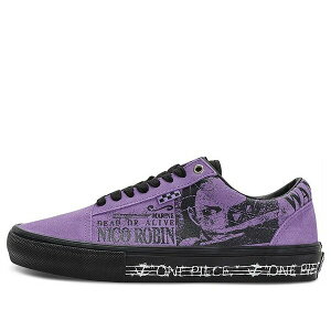 Vans �o���Y �����Y �X�j�[�J�[ �yVans One Piece x Skate Old Skool 'Nico Robin' VN0A5FCBPRP�z �T�C�Y US_5(23.0cm)